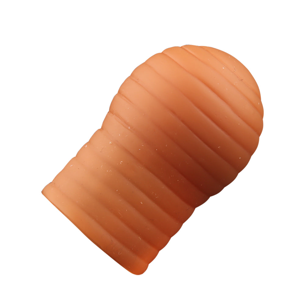 Silicone Cockring Penis Sleeve - Realistic Blocking and Restoring Ring Set Sex Toys for Men