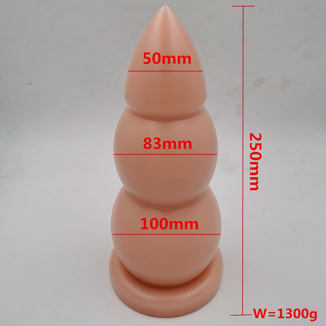 Dicke Analkugeln Silikon Dildos Butt Plug - Fisting Vagina Anal Expander Männer Frauen Sexspielzeug
