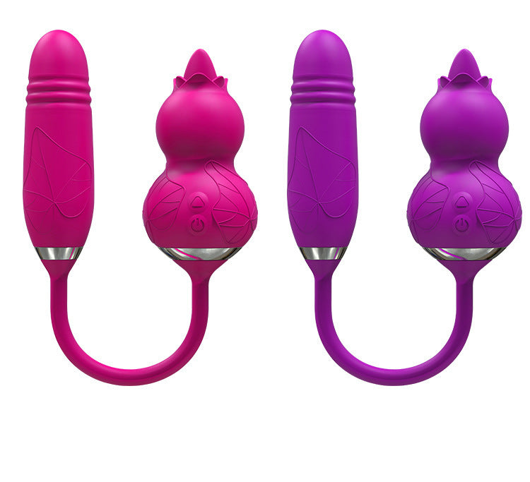 Gode Anal à Double extrémité, stimulateur de clitoris, gourde réaliste en Silicone, jouets sexuels féminins, cadeau