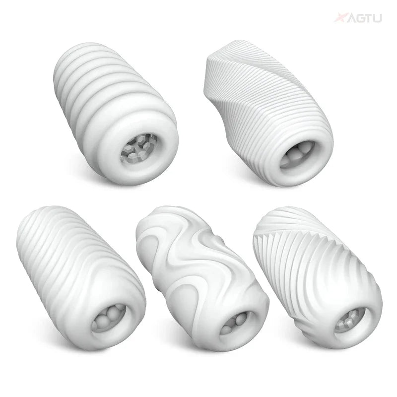Manchon de bite de chatte de poche en silicone - Jouets sexuels de tasse de masturbation de pénis de vagin réaliste pour les hommes
