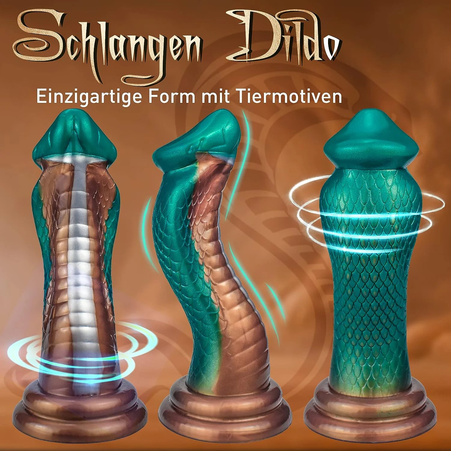 Fantasy Animal Dildo Butt Plug - Exotic Cobra Monster Anal Dildos Male Domlust Fantasy Animal Dildo Butt Plug - Exotic Cobra Monster Anal Dildos Male Domlust