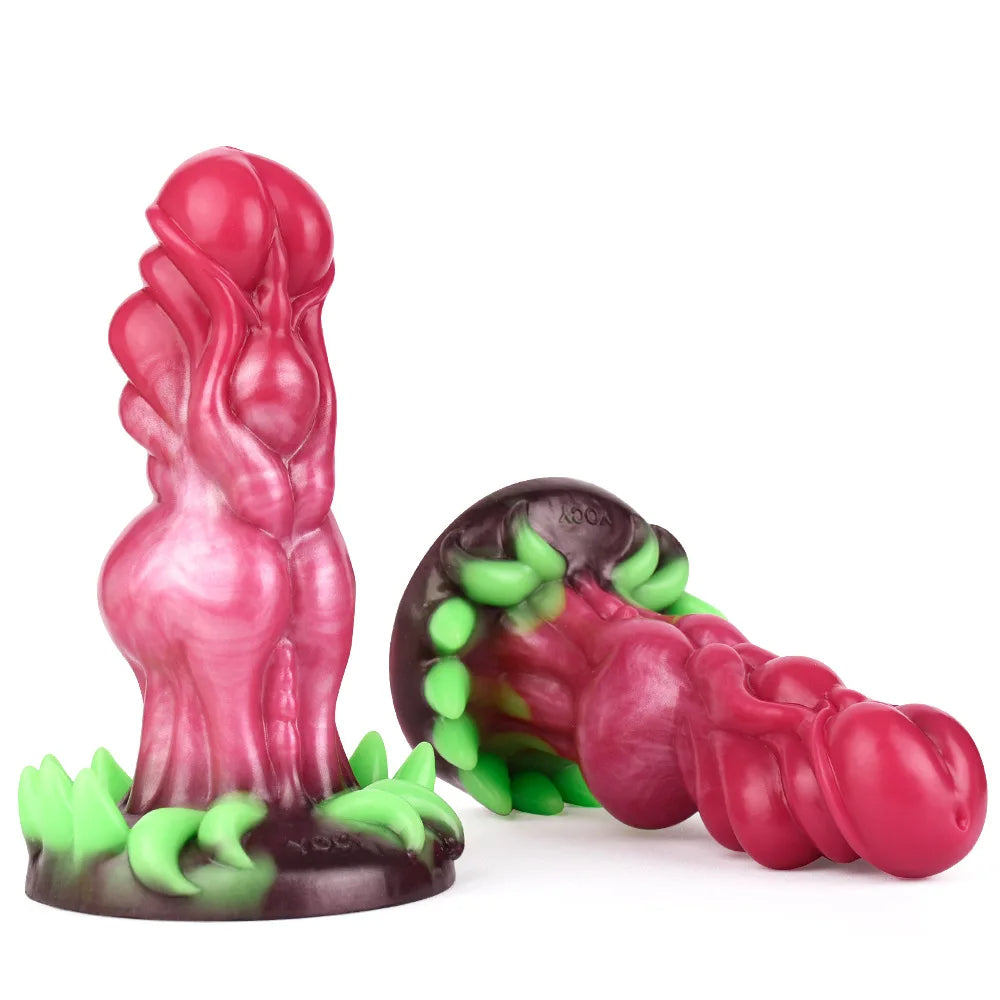 Monster Gode Butt Plug - Stimulateur Anal Vaginal En Silicone Exotique