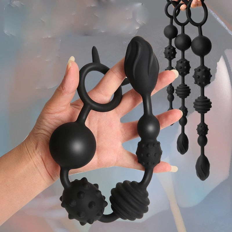 best anal beads knotted didlo