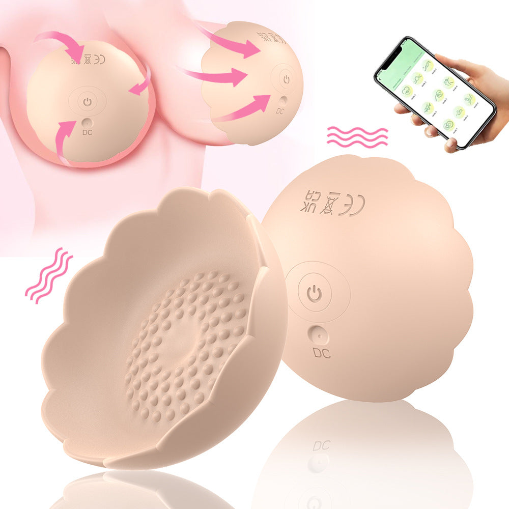 App Control Breast Massager - Silicone Expansion Cup Vibrating Nipple Domlust App Control Breast Massager - Silicone Expansion Cup Vibrating Nipple Domlust
