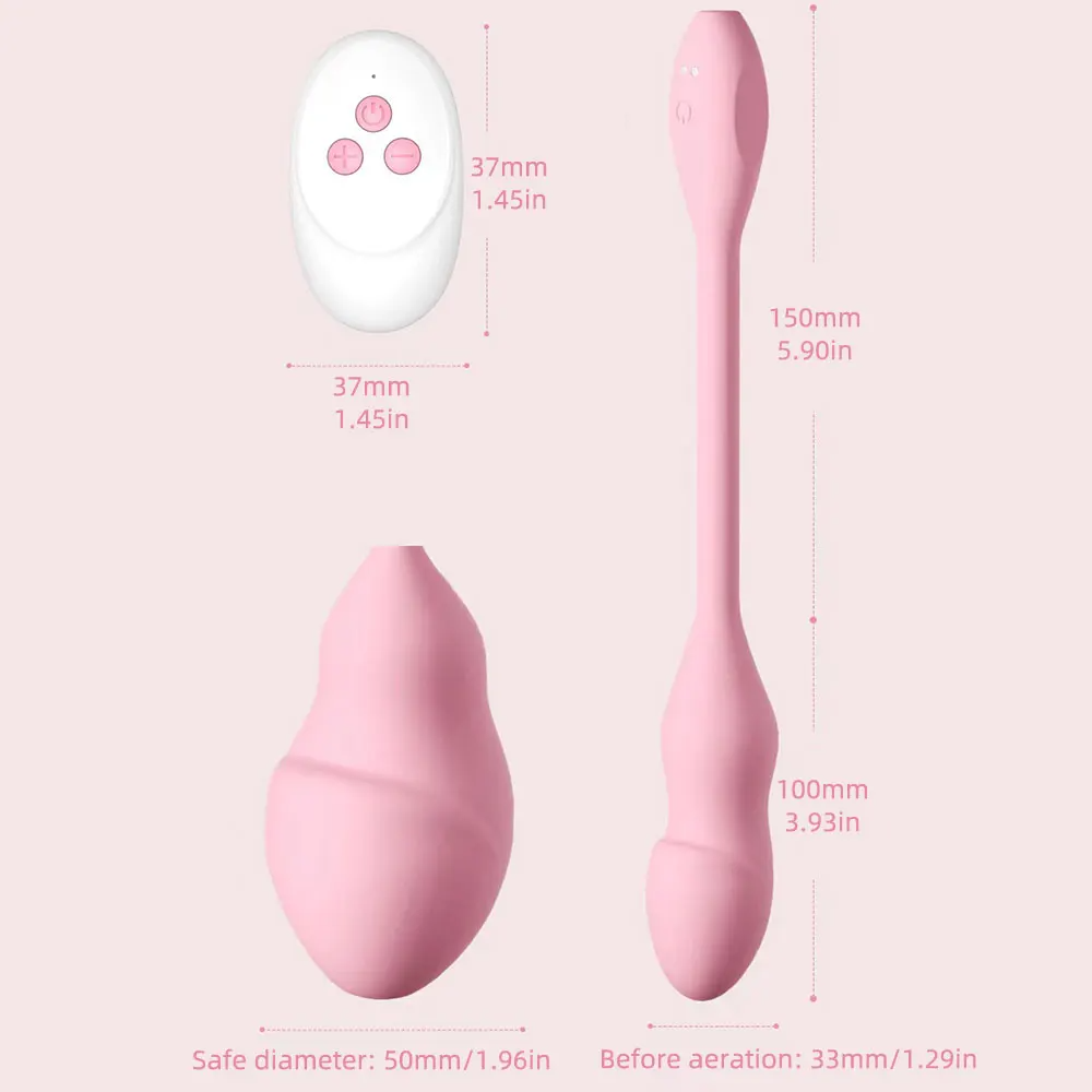 Gode vibrant gonflable télécommandé - Plaisir sexuel fantastique en couple
