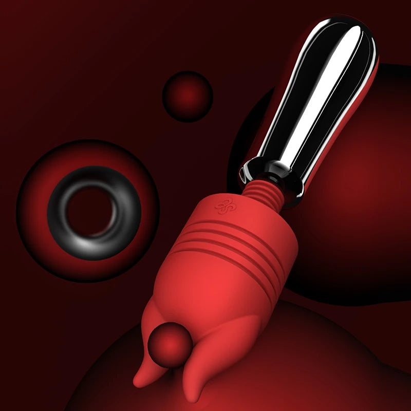 Vibrating Women Sex Toys - Stick Flirting G Spot Clitoris Thrusting Vibrator