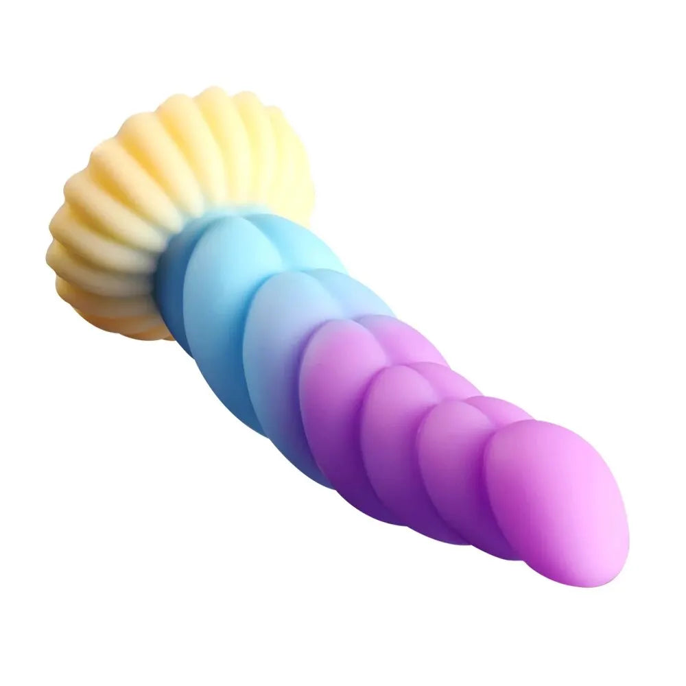 Godemichet anal fantaisie en silicone - Gode monstre dragon coloré, point G, jouet sexuel anal
