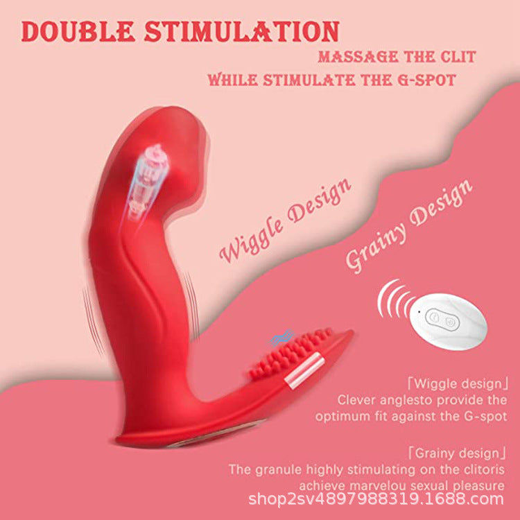 APP-gesteuerter realistischer Dildo G-Punkt Klitorisvibrator - Klitorisknoten-Stimulator Remoter Sexspielzeug für Frauen