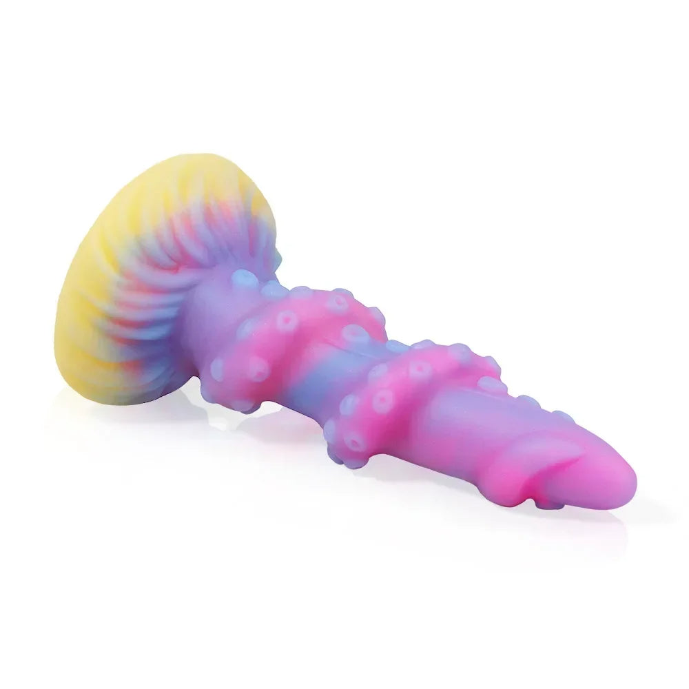 Monster Tentacle Dildo Butt Plug - Luminous Octopus Silicone Anal Dildos Sex Toys