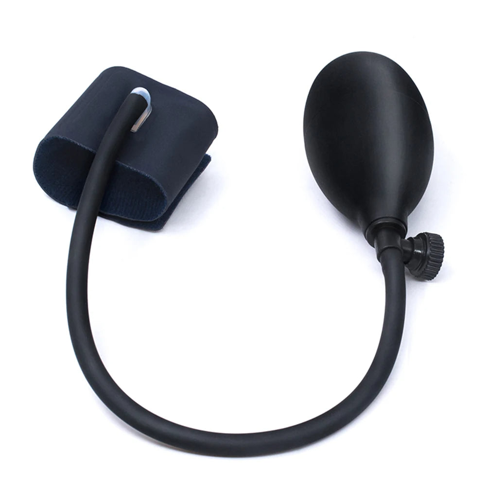 Jouet sexuel gonflable d'agrandissement de pénis de manchon de coq pour les hommes - entraîneur d'éjaculation de retard d'anneau de pénis