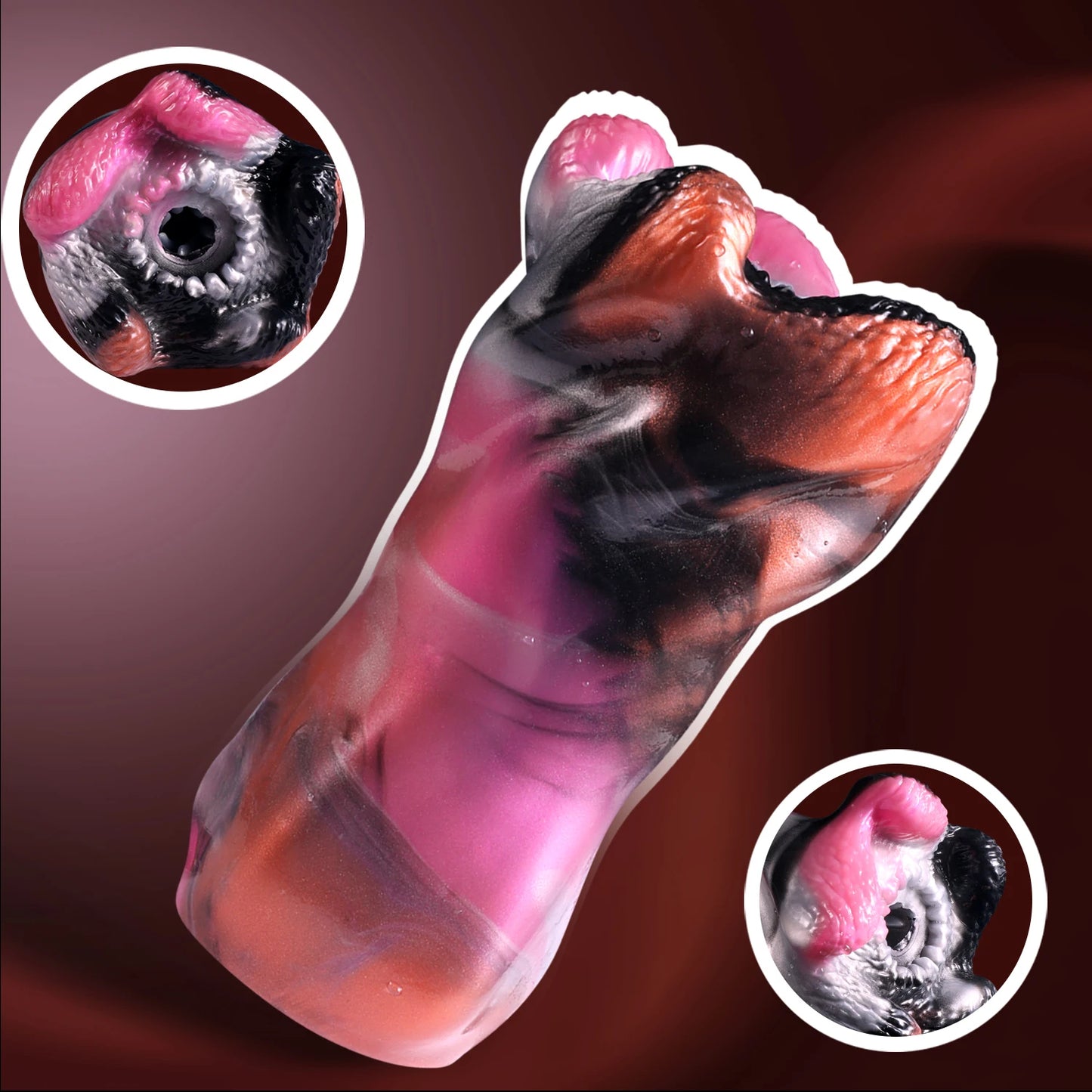 Monster Pocket Pussy Beast Sex Blowjob - Coupe de masturbation en silicone Alienpussy pour homme
