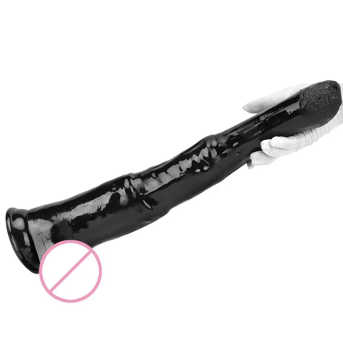 Large Anal Dildo Sex Toys - Huge Black Dildos Horse Animal Anal Dilator Butt Plug