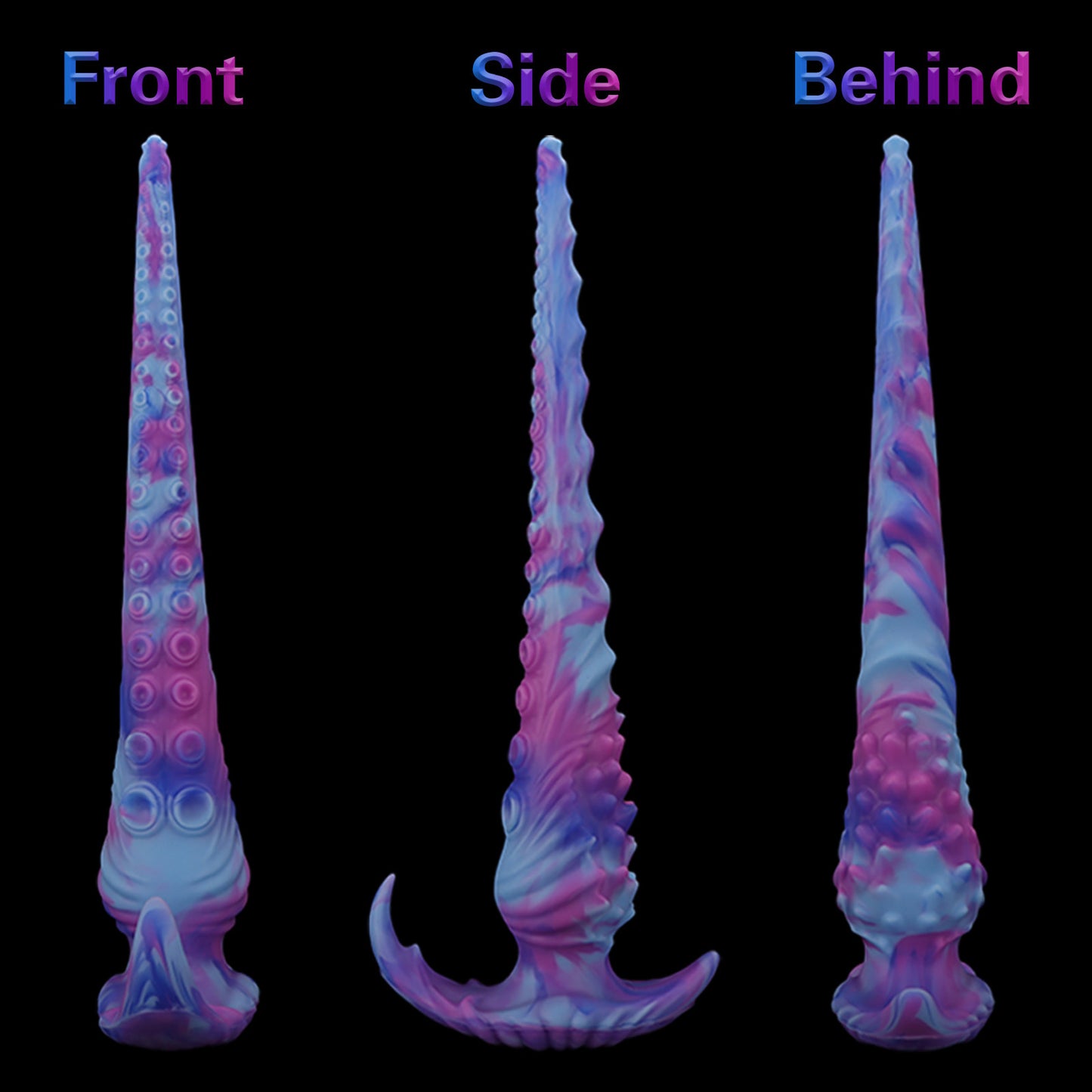 Extra Long Octopus Tentacle Anal Dildo Butt Plug - Monsterdildo Silicone Sex Toy for Men Women