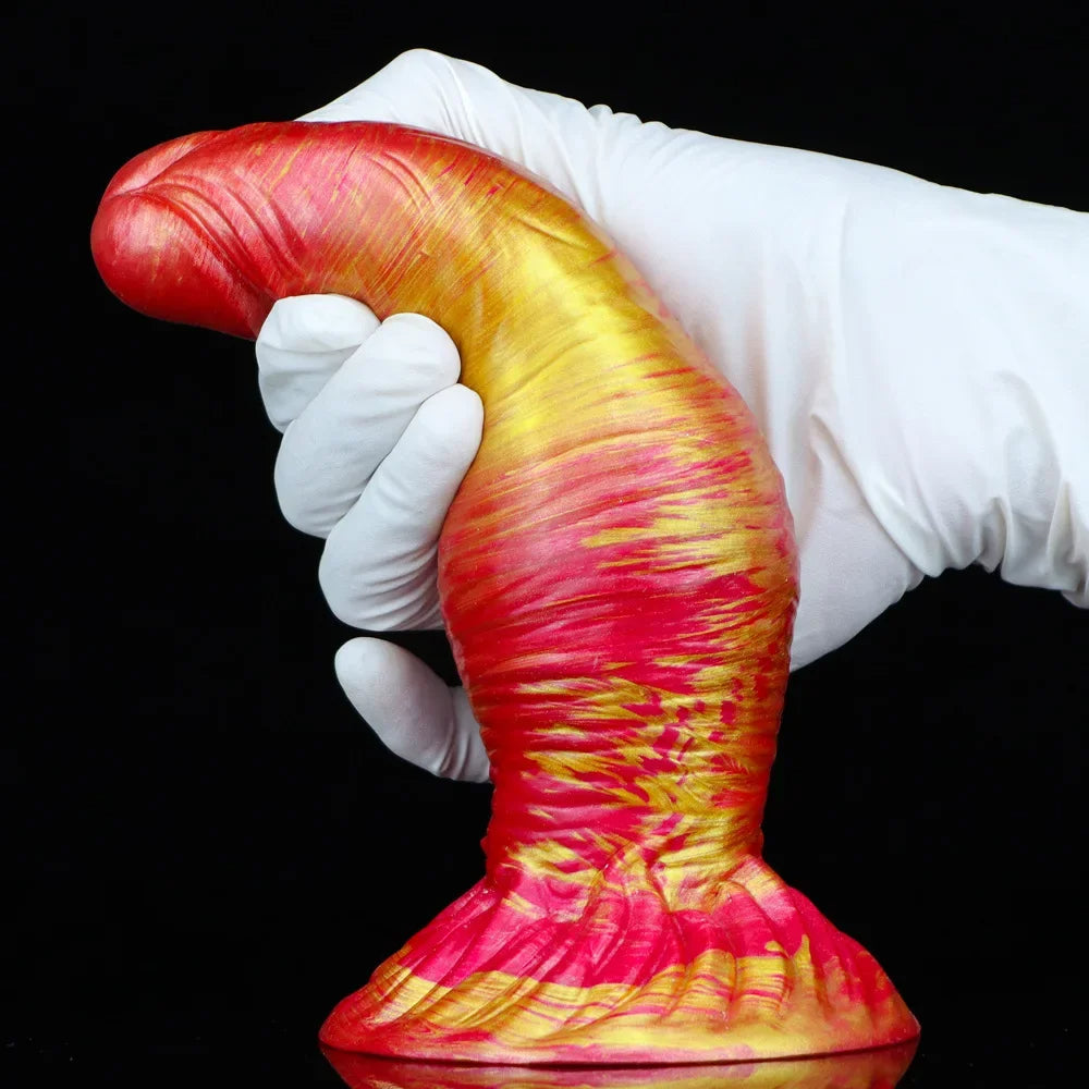 Exotischer Knoten-Analdildo-Buttplug – Realistischer Geoduck-Silikondildo, Sexspielzeug für Frauen
