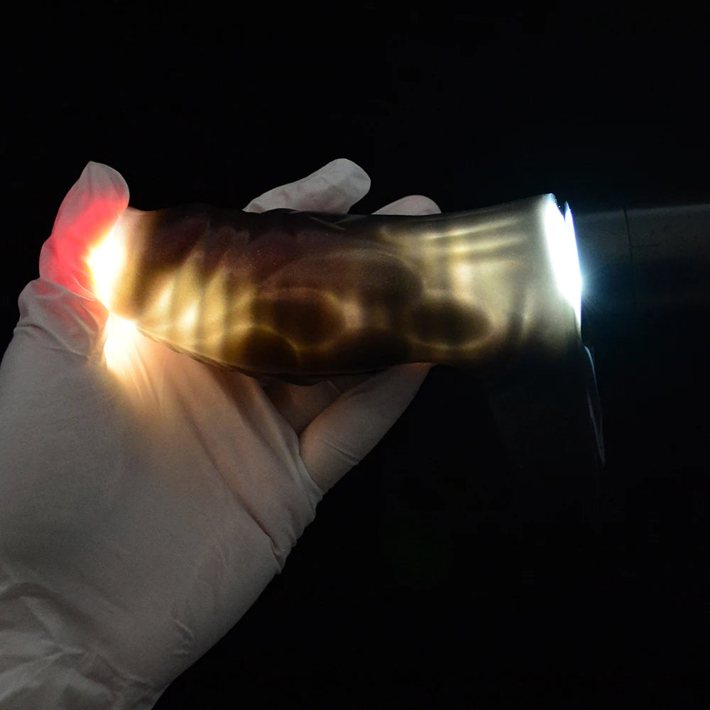Monsterdildo Penishülle Sexspielzeug für Männer – Penisring-Extender aus Silikon zur Verzögerung der Ejakulation