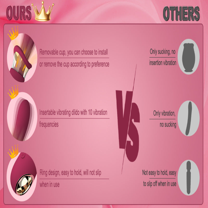 Vibromasseur Big Tongue G Spot - Stimulateur de clitoris à ventouse buccale Jouets sexuels féminins