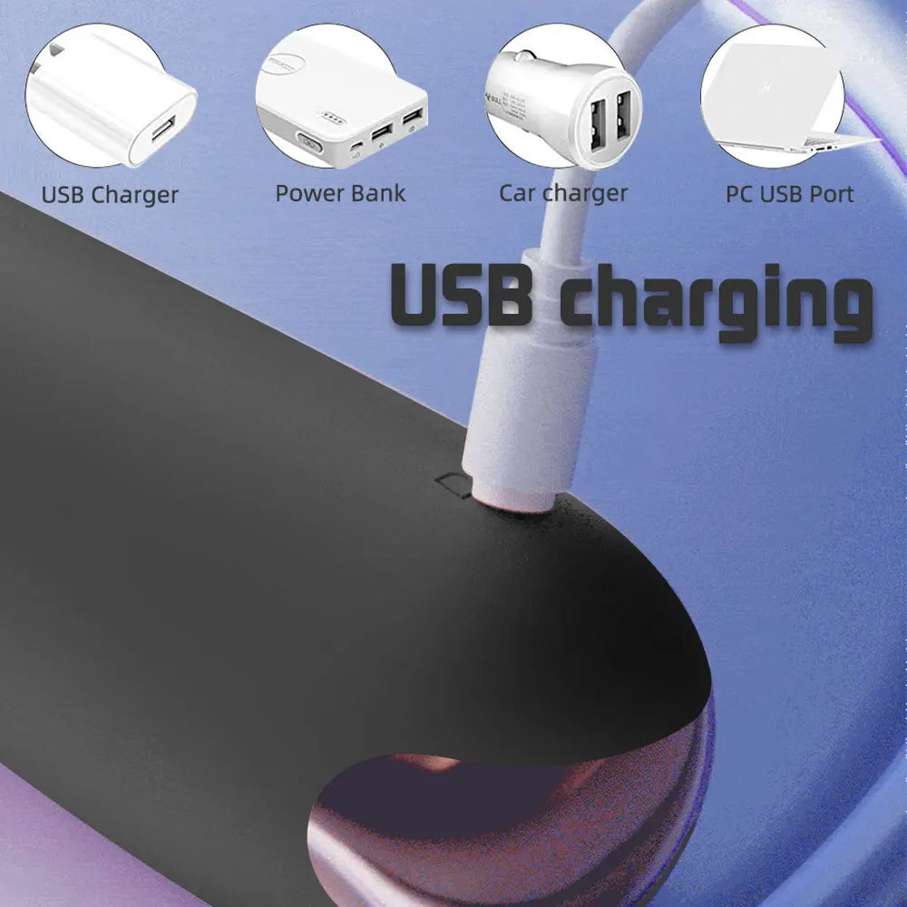 Thrusting Anal Dildo Vibrator - 10 Telesopic G Spot Stimulator Prostate Massager