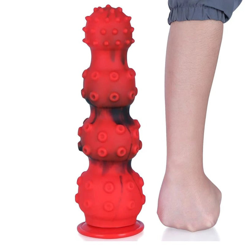 Big Giant Anal Beads Butt Plug - 13 inch Huge Knotted Dildo Anal Dilat Domlust Big Giant Anal Beads Butt Plug - 13 inch Huge Knotted Dildo Anal Dilat Domlust