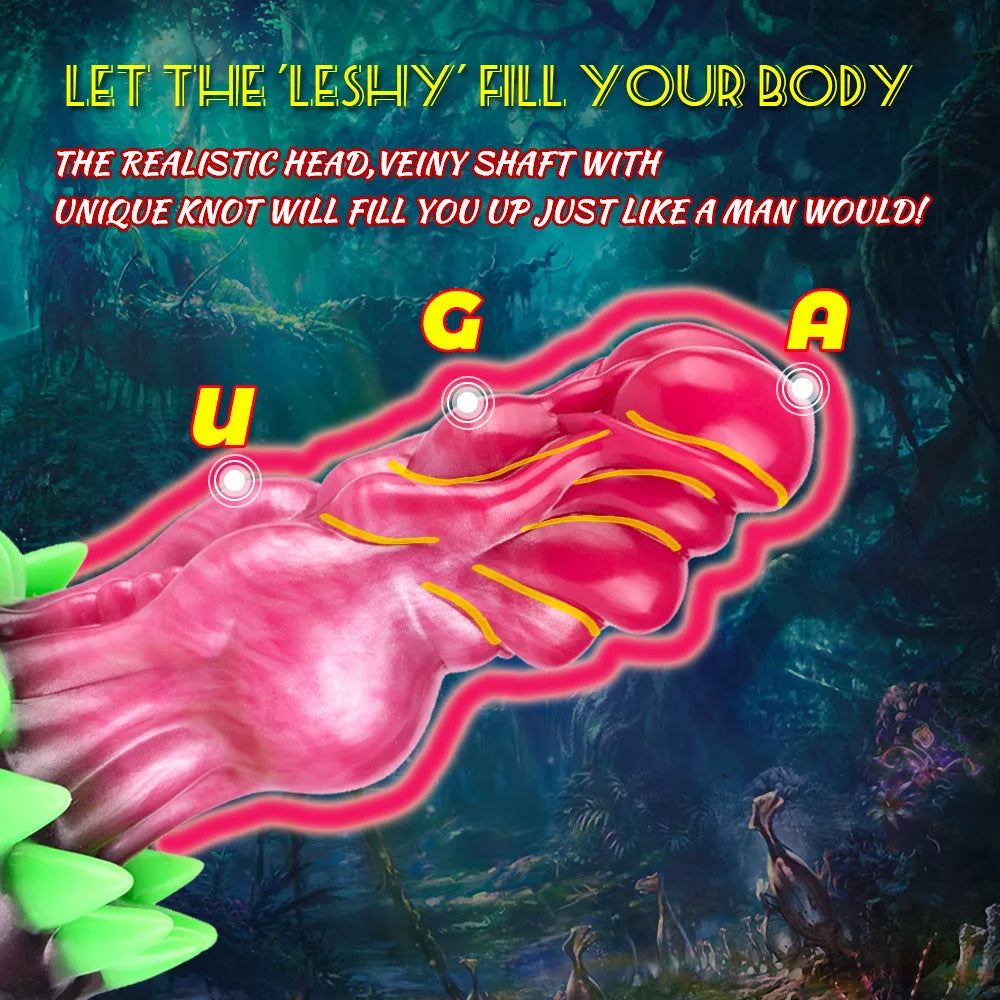 Monster Gode Butt Plug - Stimulateur Anal Vaginal En Silicone Exotique