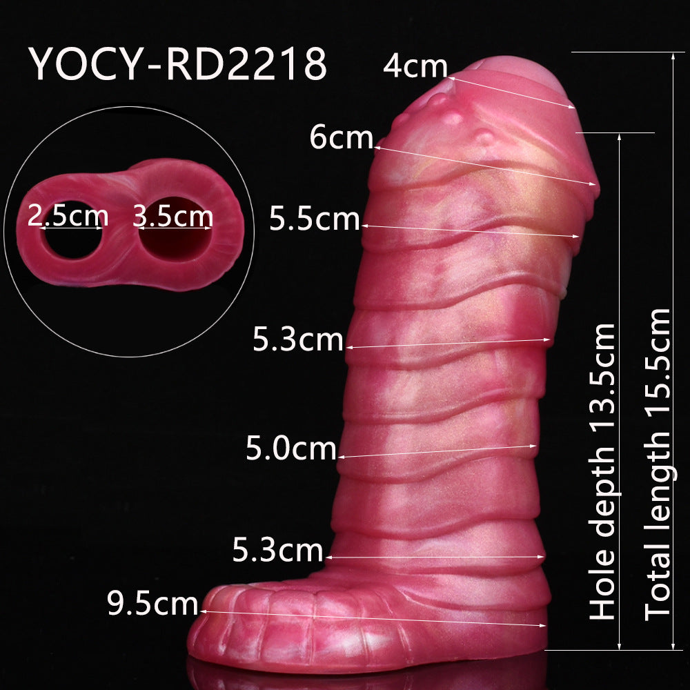 Drachen Penishülle Penisring Sexspielzeug für Männer - Silikon Monsterdildo Penisvergrößerer Sexshop