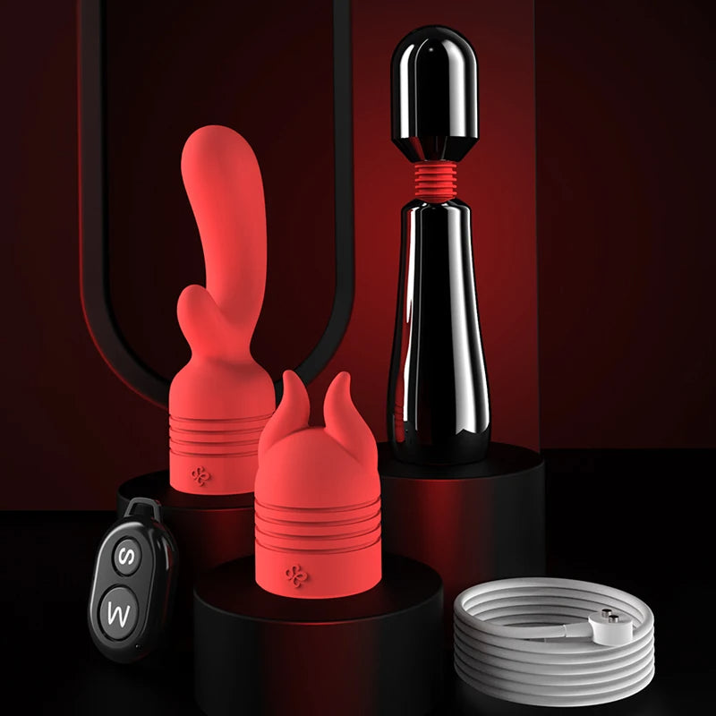 Vibrating Women Sex Toys - Stick Flirting G Spot Clitoris Thrusting Vibrator