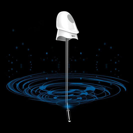 Stainless Steel Horse Eye Male Sex Toys - Vibrating Electric Pusle Rod Irritating Glans Penis Stimulator