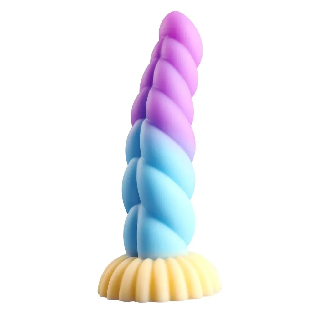 Godemichet anal fantaisie en silicone - Gode monstre dragon coloré, point G, jouet sexuel anal