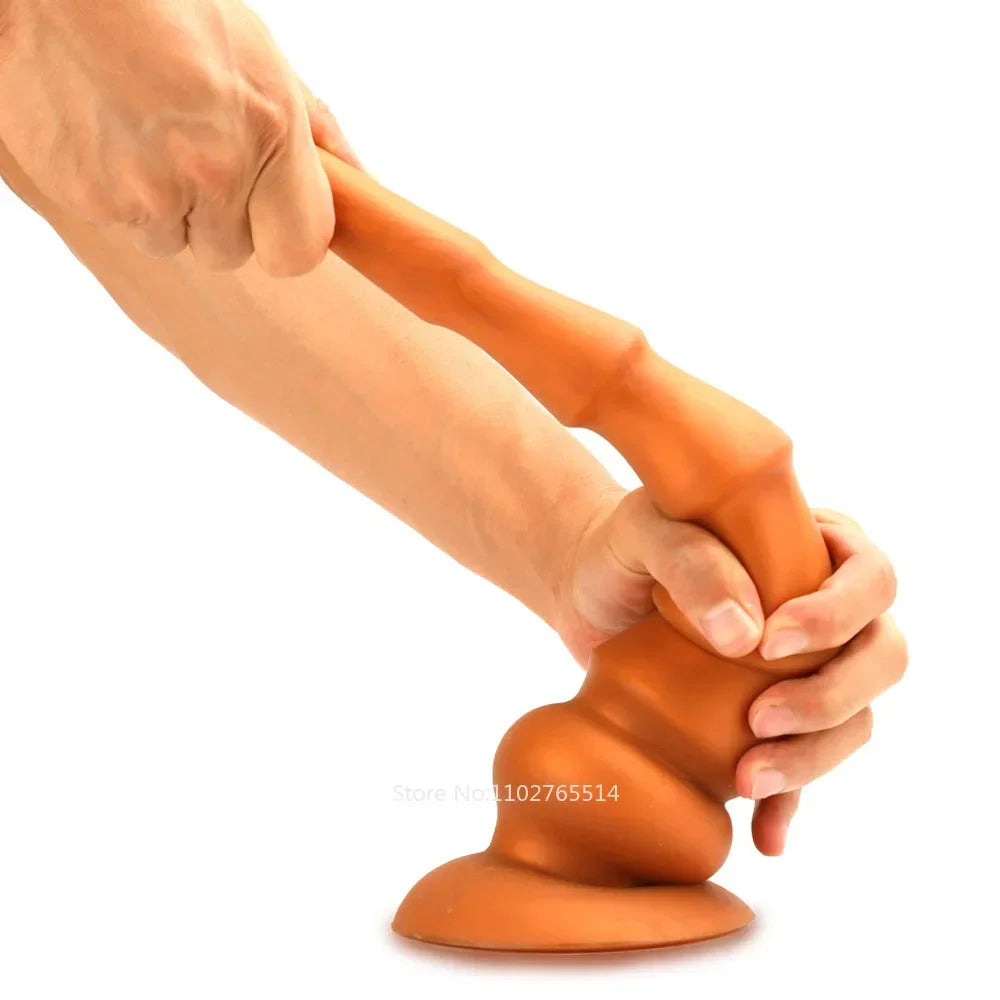 Analdildo aus Silikon – Exotischer konischer Analdilatator, G-Punkt-Prostatamassagegerät