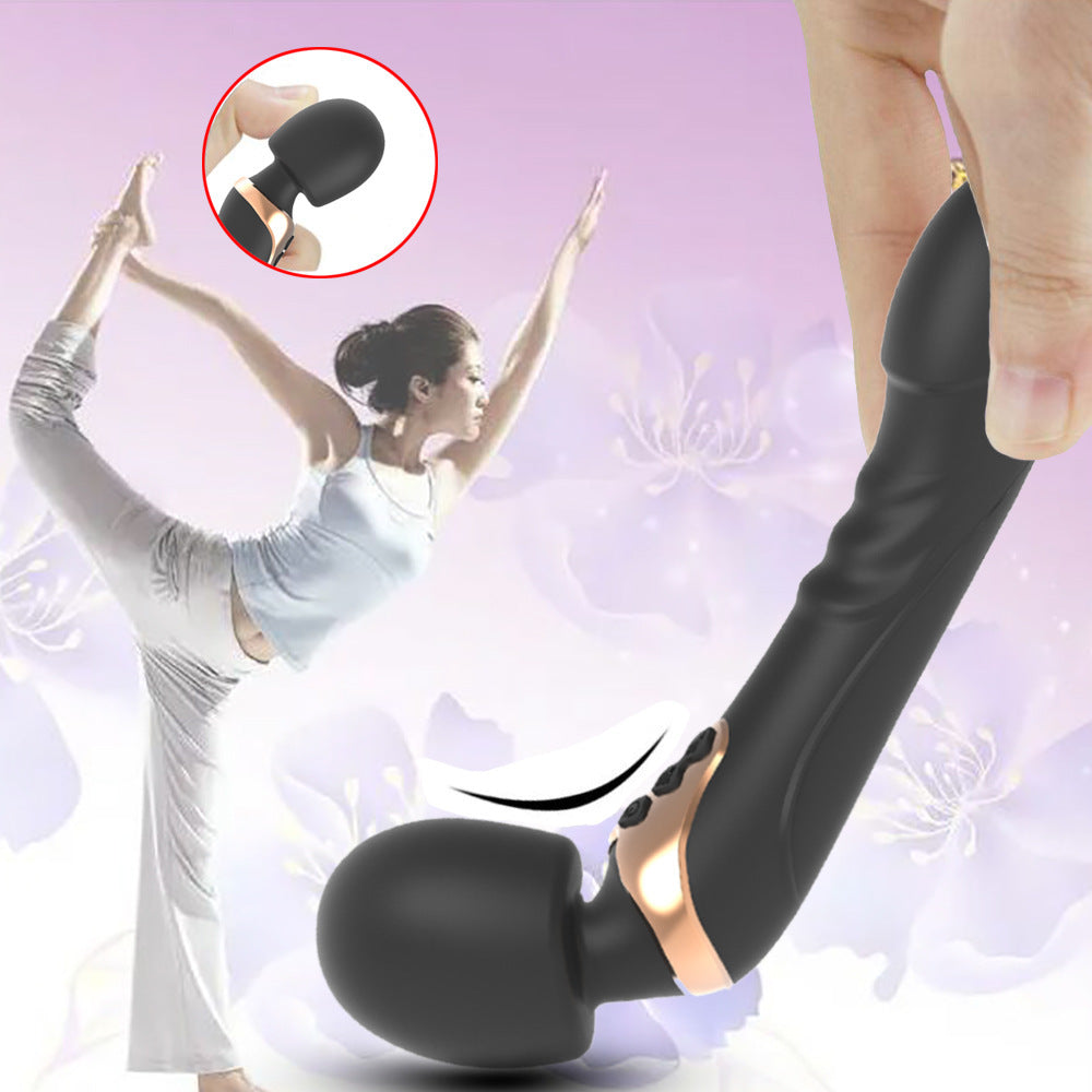 Zauberstab-Nippel-Klitoris-Stimulator – realistischer Dildo, G-Punkt-Vibrator, weibliches Sexspielzeug