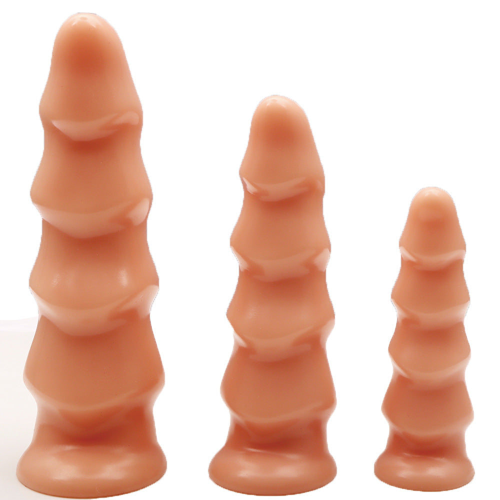 Gode anal ondulé exotique Butt Plug - Godes à ventouse Dilatateur anal vaginal Sex Toys Shop