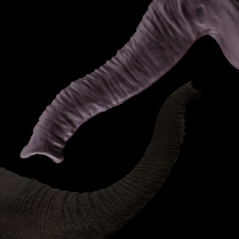 Gode anal en forme de pénis d'éléphant - Jouet sexuel réaliste en silicone pour femme