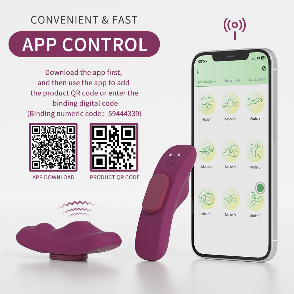 App-gesteuertes, vibrierendes Höschen-Sexspielzeug – tragbarer Klitoris-Stimulator, G-Punkt-Vibrator
