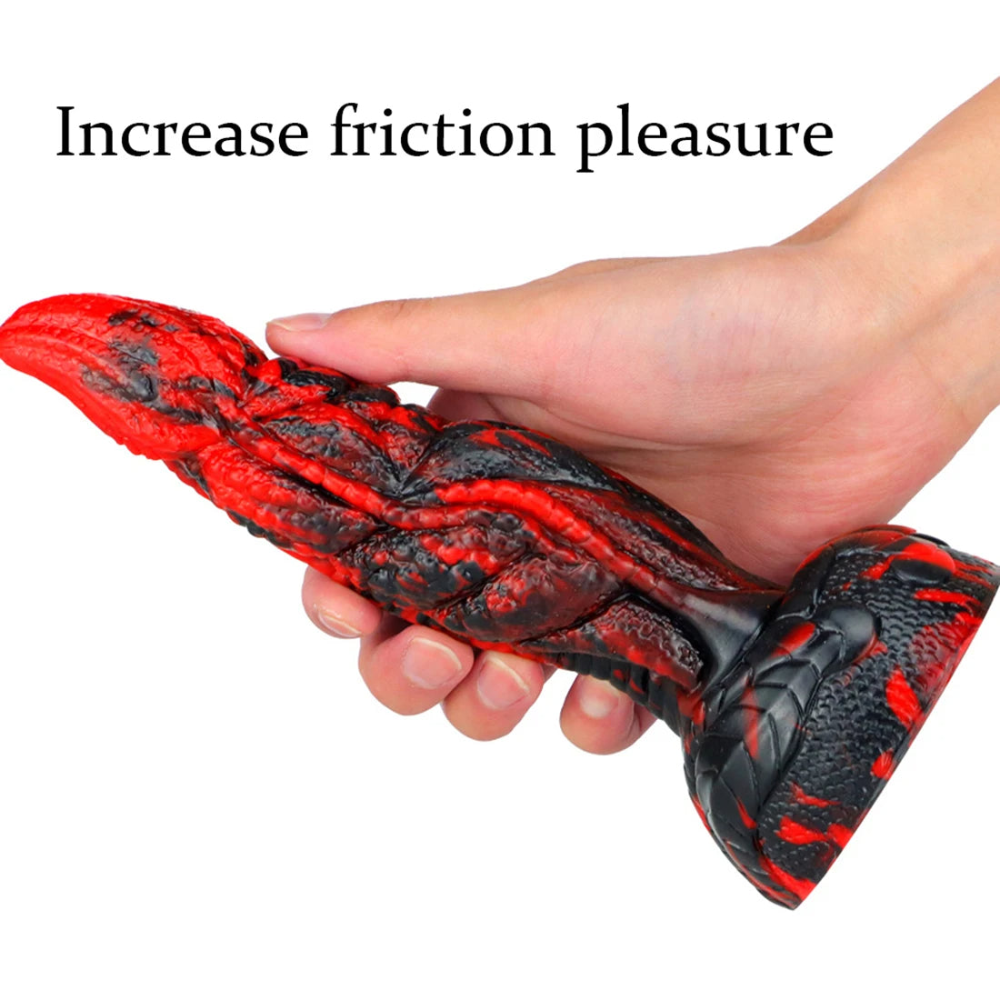 Exotischer Monster-Dildo – realistischer Drachen-Design-Silikon-Dildo-Analplug – Domlust