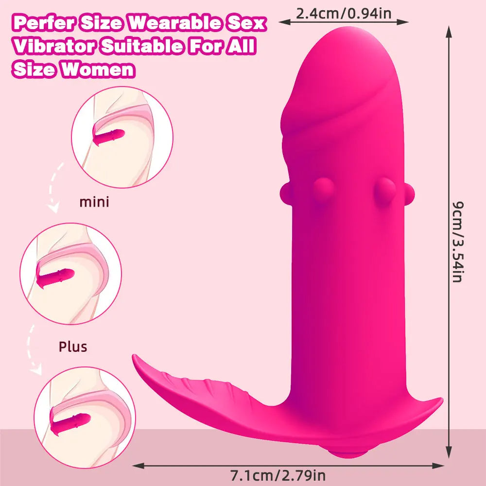 APP-Steuerung Analdildo Höschenvibrator - Vibrierender Butt Plug weibliches Sexspielzeug