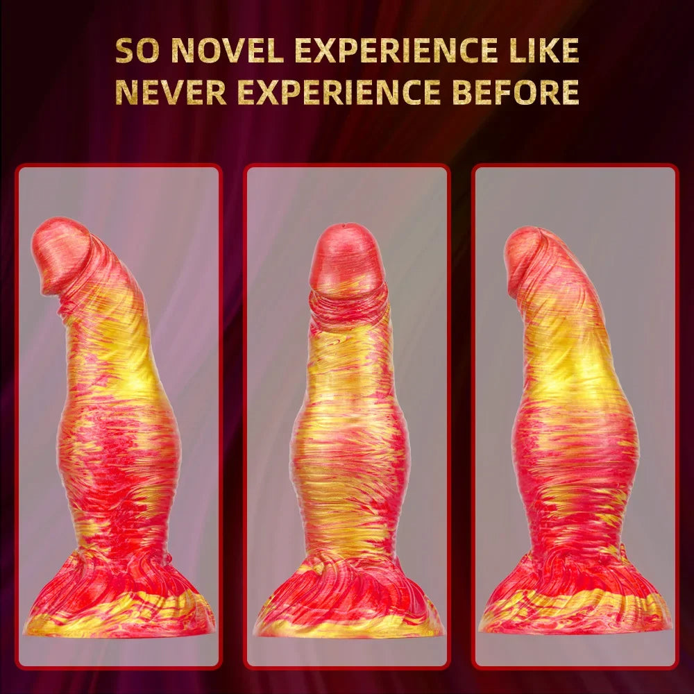 Exotischer Knoten-Analdildo-Buttplug – Realistischer Geoduck-Silikondildo, Sexspielzeug für Frauen