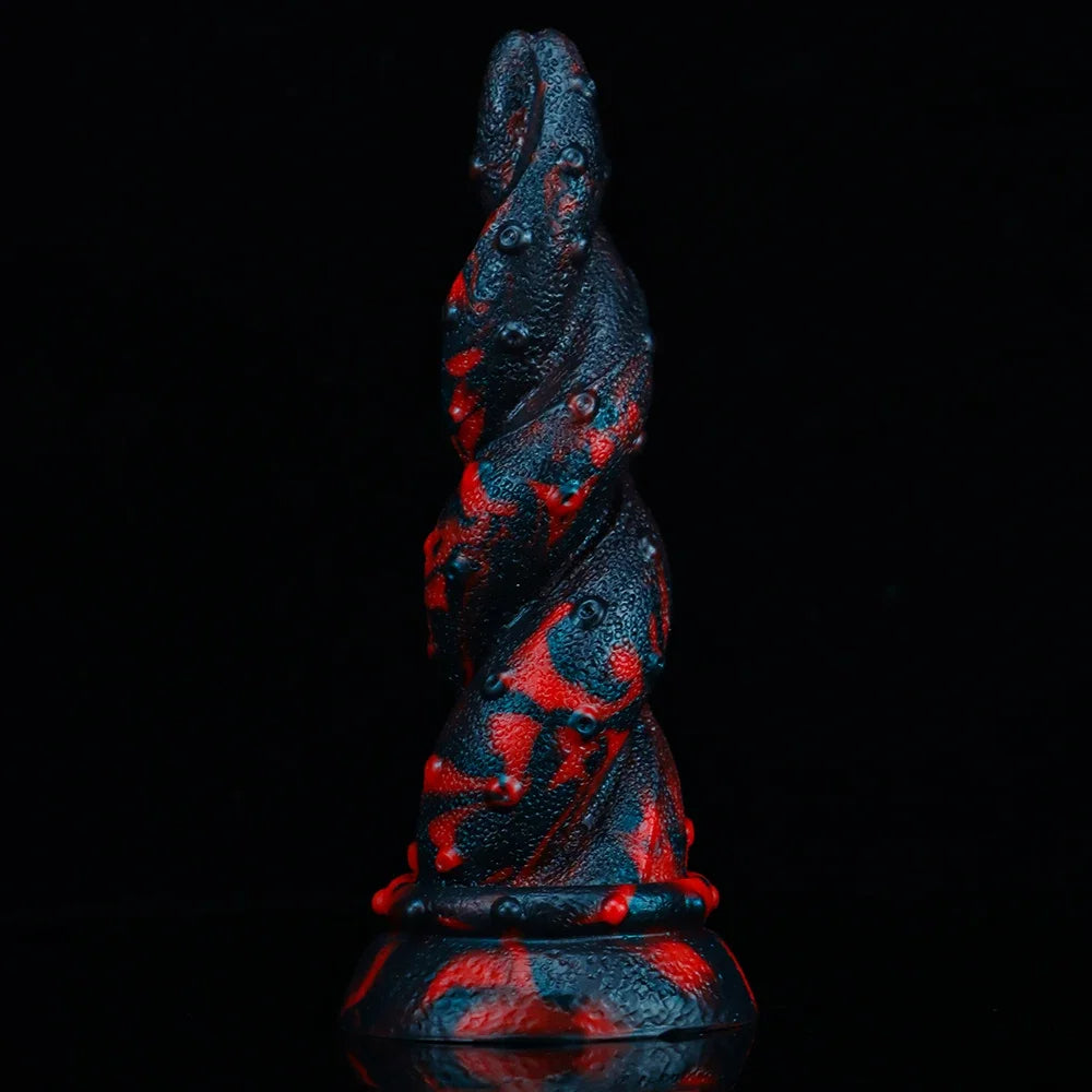 Monster Dildo Butt Plug - Exotic Dragon Tentacle Dildos Big Threads Anal Sex Toys