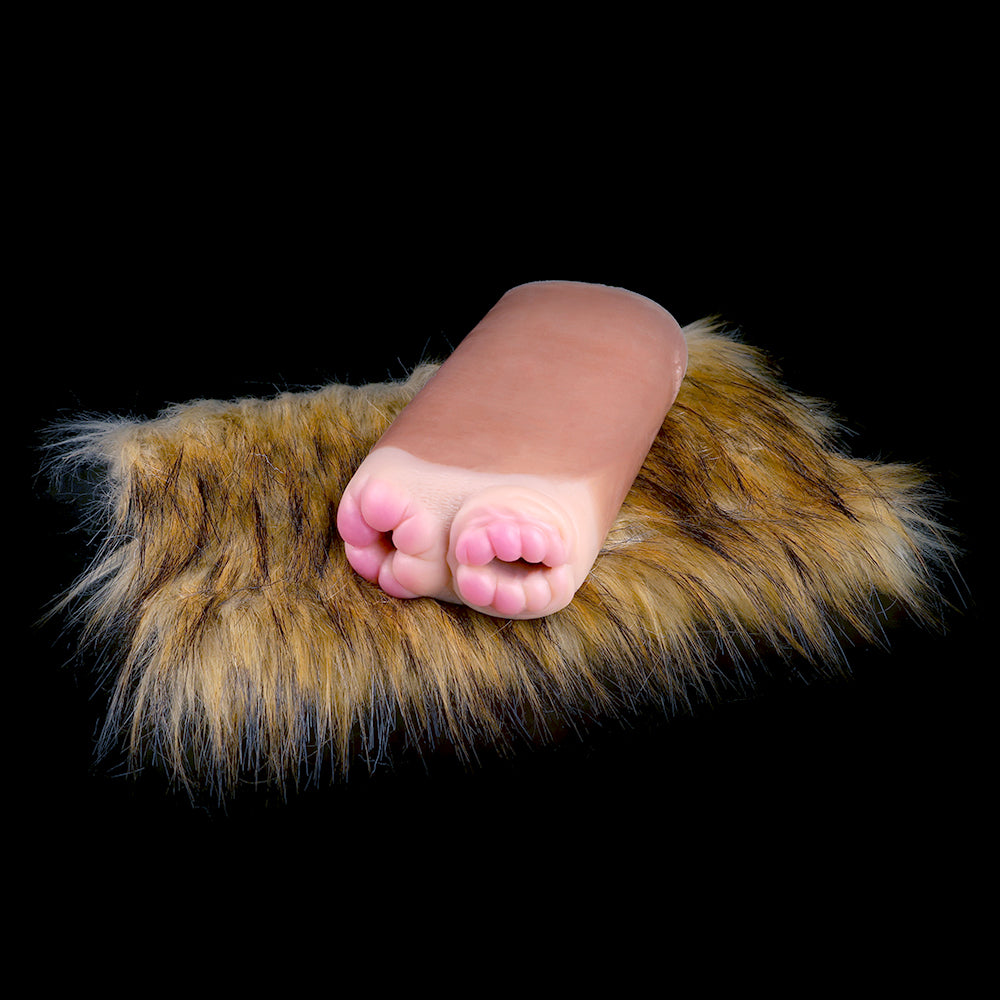 Monkey Pussy Pocket Animal Masturbator - Dual Vaginal Penis Masturbation Furry Sex Toy for Men