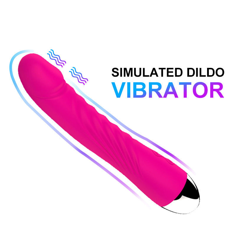 Vibrateur réaliste de point G de gode - 10 jouets sexuels féminins vibrants de stimulation de clitoris
