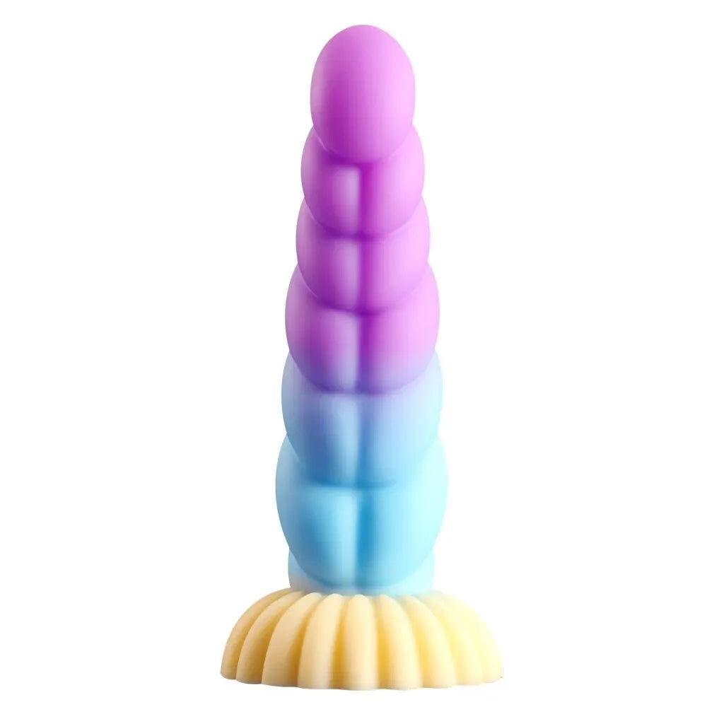 Godemichet anal fantaisie en silicone - Gode monstre dragon coloré, point G, jouet sexuel anal