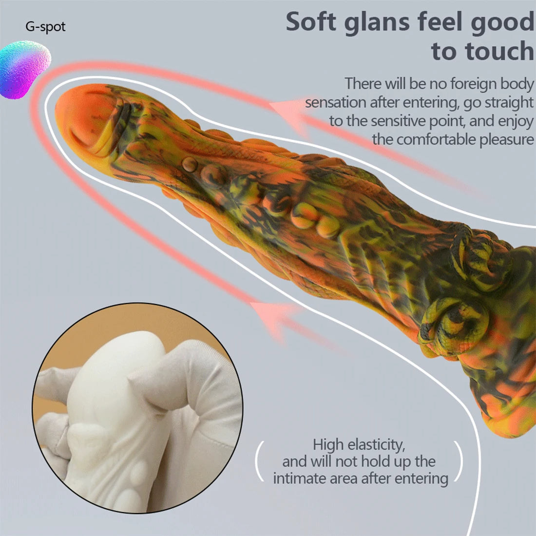 Gode animal réaliste - Godes anaux en silicone exotiques Dilatateur Butt Plug Sex Toys