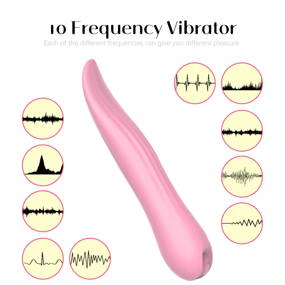 Zungenleckender Klitorisvibrator – Riesige 10 kraftvoll vibrierende Klitoris-Nippelklemmen