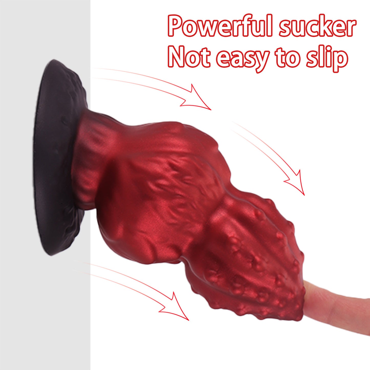 Walnut Monsterdildo Butt Plug - Silikon Anal Dilator Expander Vaginal Sexspielzeug für Männer Frauen