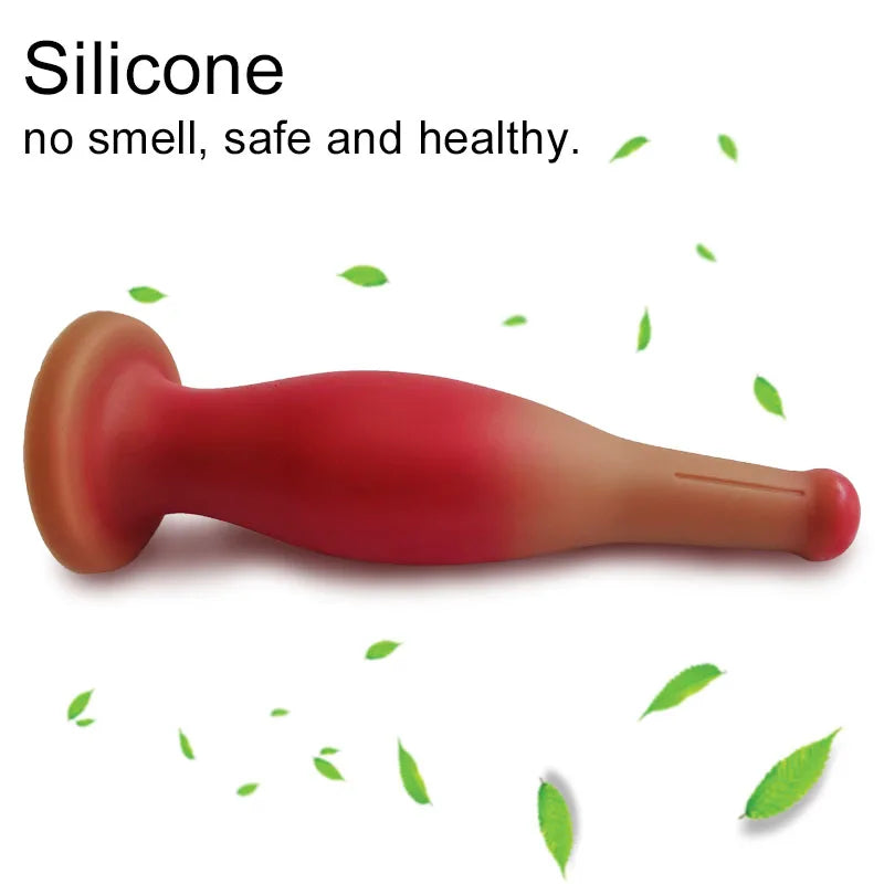 Gode anal en silicone Butt Plug - Fantasy Bowling Godes réalistes Strapon Sex Toy