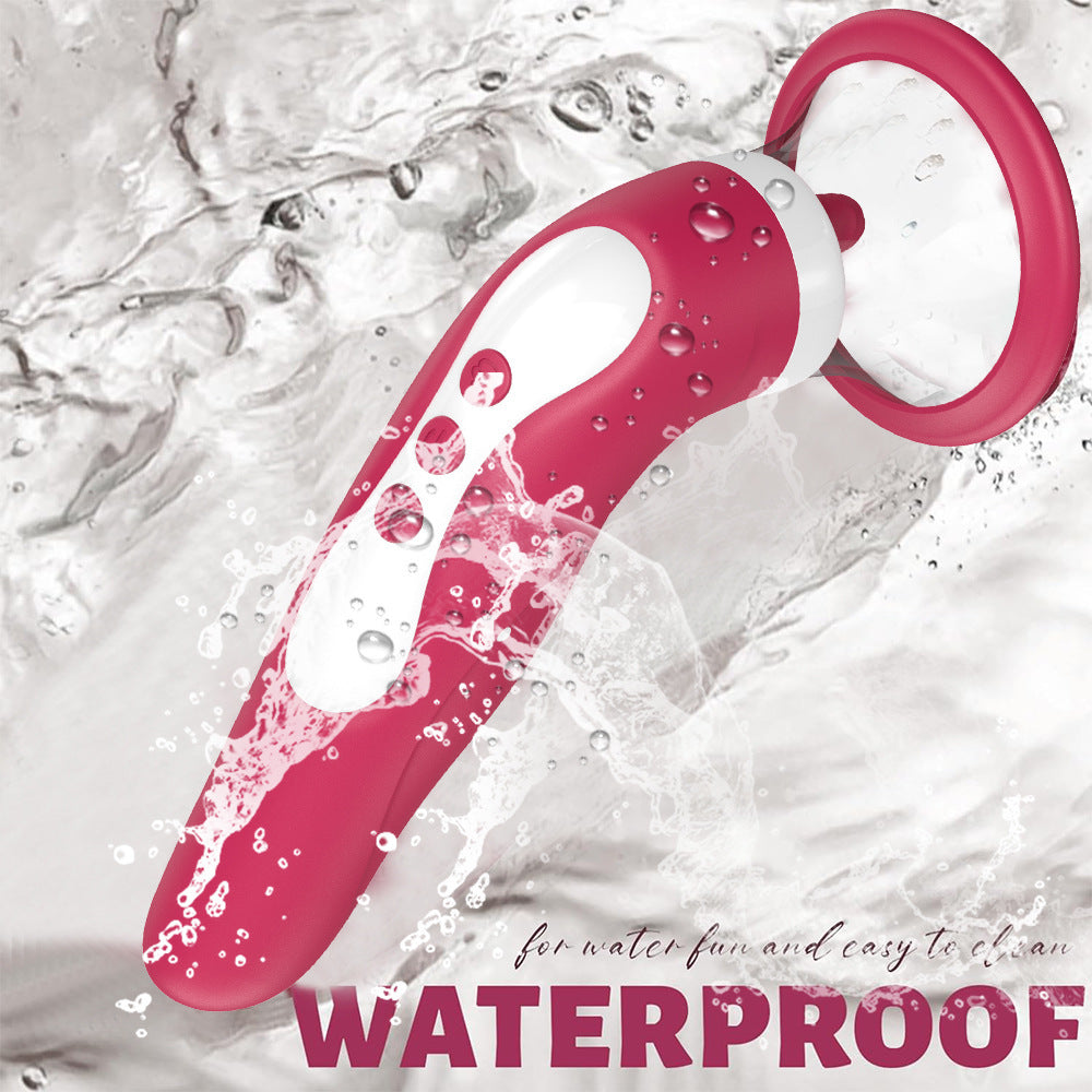 Klitoris-Nippelklemmen-Vibrator für Frauen - Abnehmbarer Mundsaugnapf-Klitorisstimulator