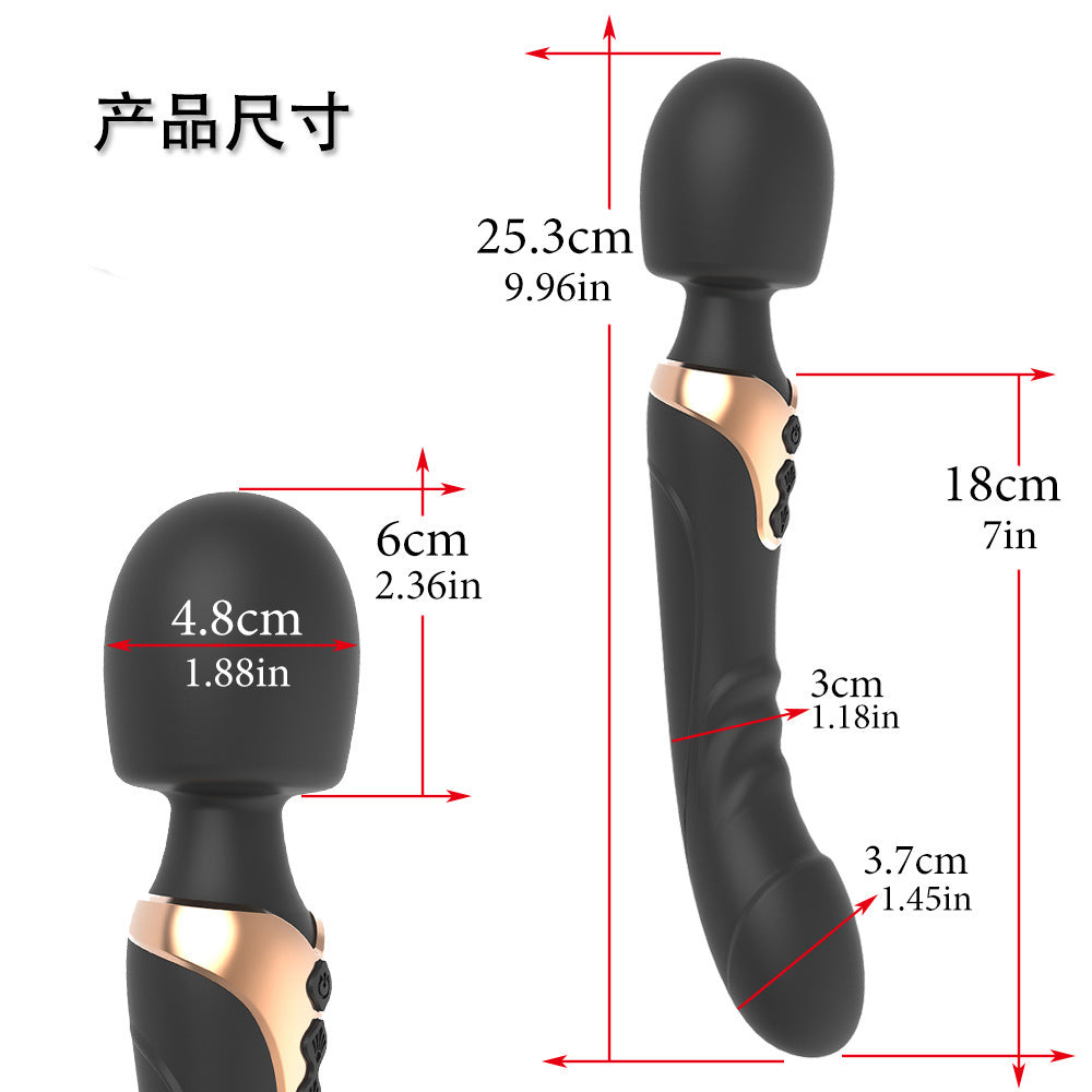 Zauberstab-Nippel-Klitoris-Stimulator – realistischer Dildo, G-Punkt-Vibrator, weibliches Sexspielzeug