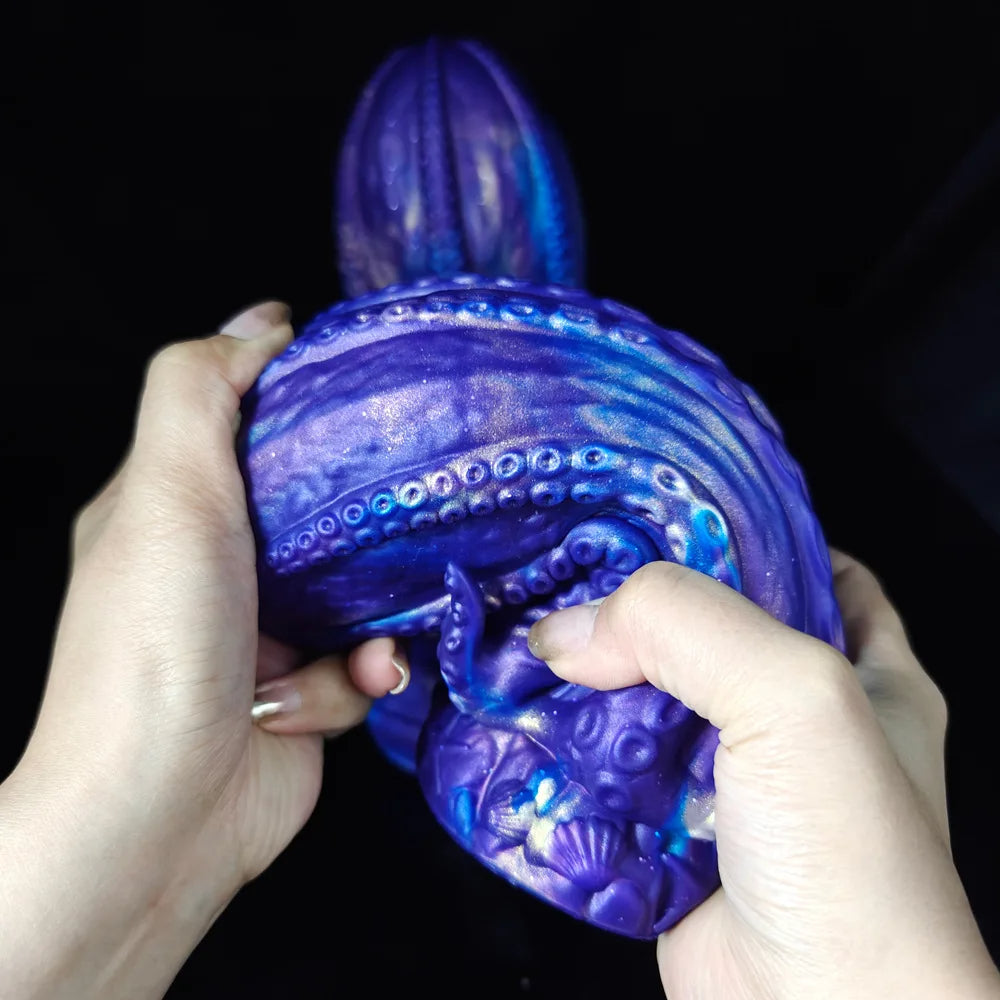 Fantasy Monster Gode Butt Plug - Godes anaux en silicone étoilé exotique Masseur de prostate vaginale