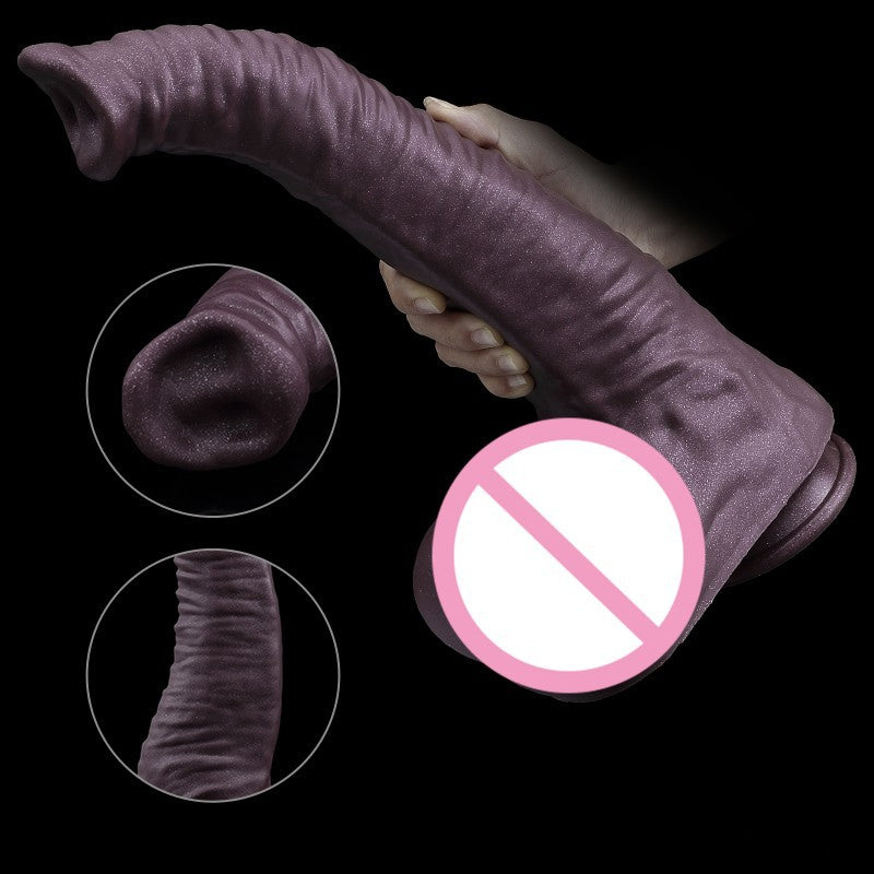 Gode anal en forme de pénis d'éléphant - Jouet sexuel réaliste en silicone pour femme