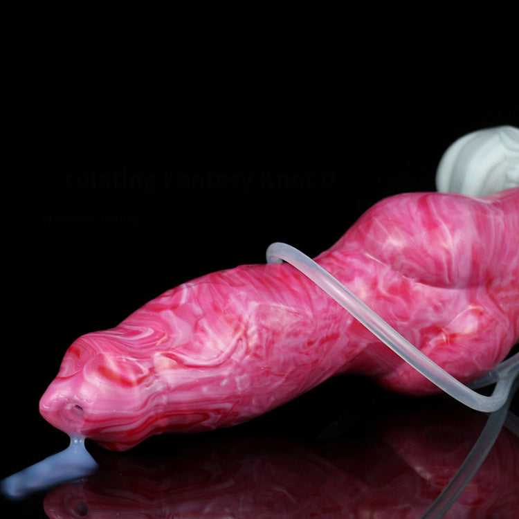 Gode squirting Butt Plug - Chien Monsterdildo Grande Ventouse Silicone Vagin Prostate Masseur