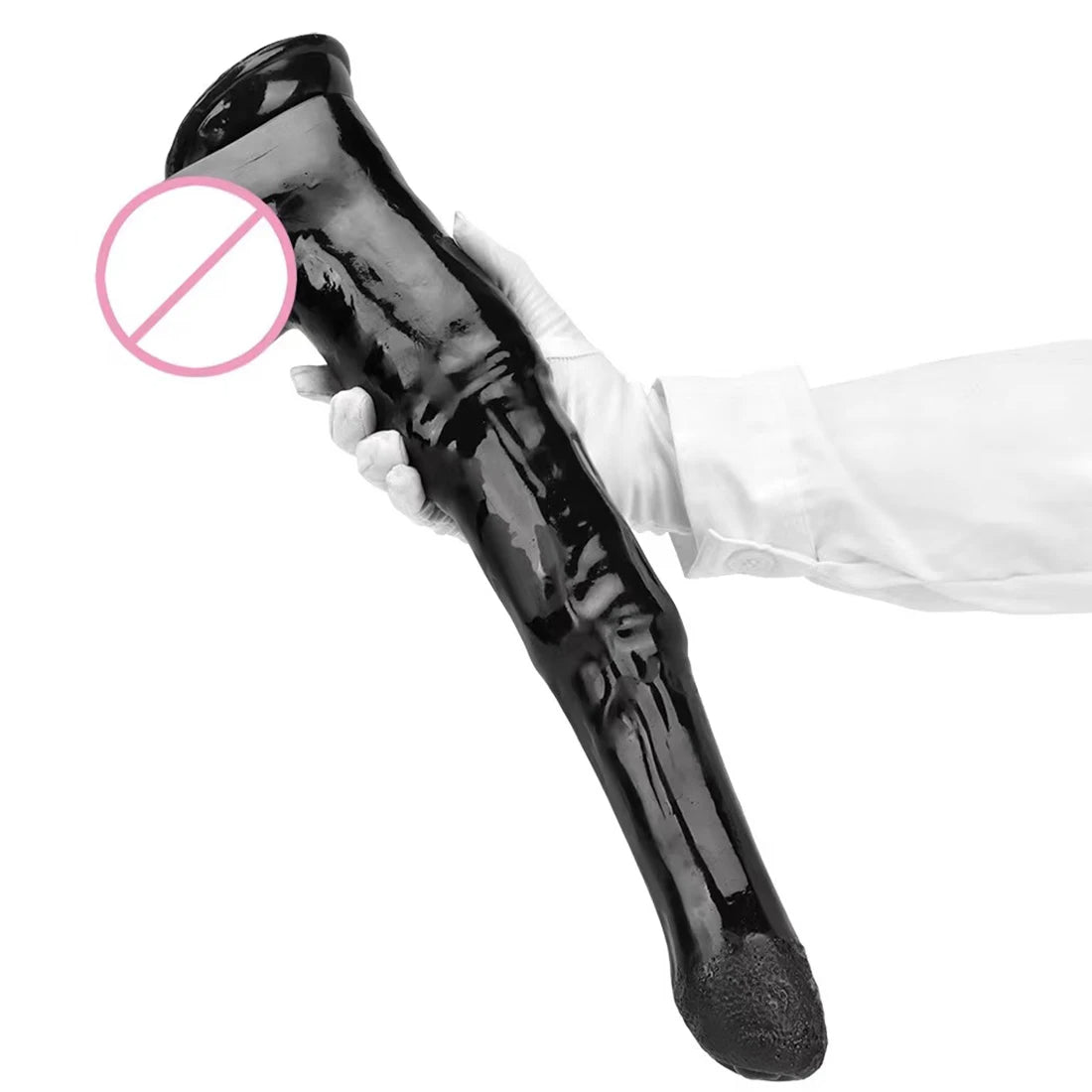 Large Anal Dildo Sex Toys - Huge Black Dildos Horse Animal Anal Dilator Butt Plug