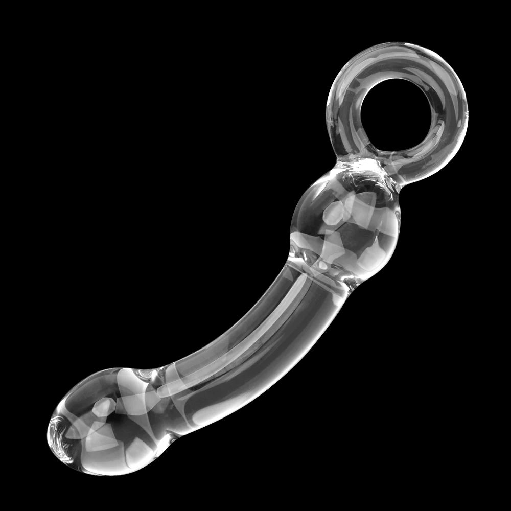 Glasdildo-Buttplug – Kristall-Analdildo, Prostata-Massagegerät, Sexspielzeug